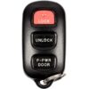 PRE-OWNED 1999 - 2003 Toyota Sienna Keyless Entry Remote - 4B Pink Lock / Power Door GQ43VT14T