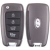 2018 - 2021 Hyundai Kona SE Remote Flip Key 4B Hatch - OSLOKA-450T (OS) - 434 MHz - KK12
