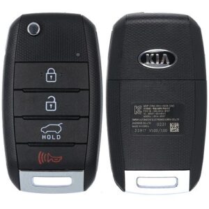 2016 - 2020 Kia Sorento Remote Flip Key 4B Hatch Gen 2 - OSLOKA-910T (UM) - HY18R