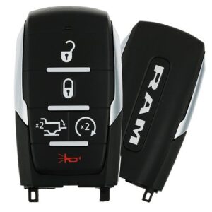 2019 - 2021 Ram 1500 Pickup Smart Key 5B Starter / Tailgate - OHT-4882056 - 433 MHz - Satin Sides