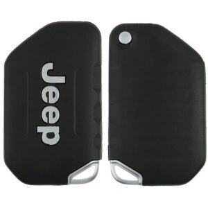 2018 - 2021 Jeep Wrangler Unlimited Smart Flip Key (No Buttons) - OHT1130261 SIP22 FIAT Keyway