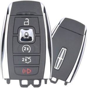 2017 - 2021 Lincoln 2-Way PEPS Smart Key - 5 Button Trunk or Hatch / Remote Start 902 Mhz
