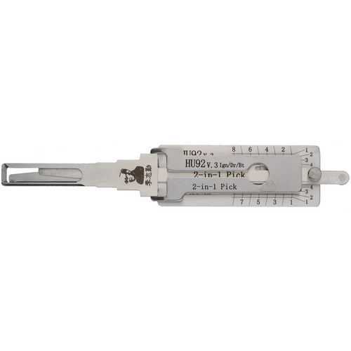 Original Lishi Bmw 2 Track 2 In 1 Pick And Decoder Twin Lifter HU92