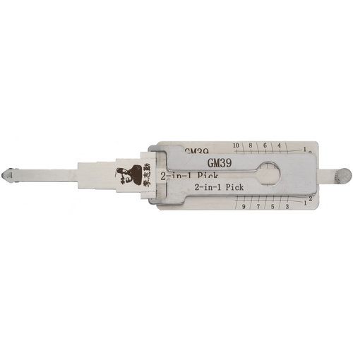 Original Lishi GM 2 In 1 Pick and Decoder GM39 PK3 B102 B86 B89