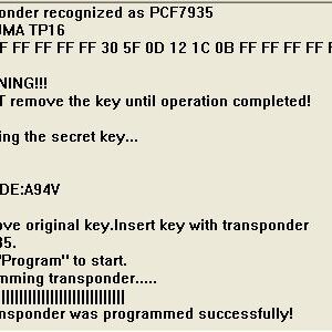 Tmpro SW 63 - Key copier for ID33-ID41-ID42-ID44 VAG and ID45 keys