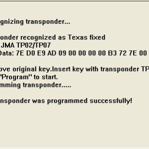 Tmpro SW 64 - Key copier for 4C Texas fixed keys