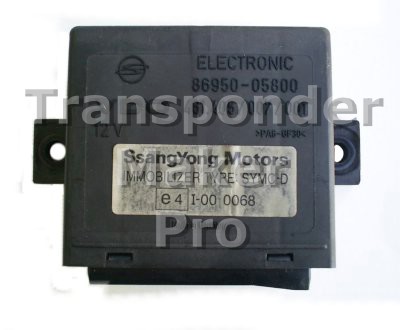 Tmpro SW 85 - SsangYong immobox VDO