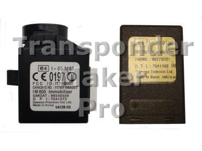Tmpro SW 113 - Daewoo-Chevrolet immobox ID48