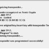 Tmpro SW 185 - Key copier onto Temic Crypto TK5561 transponder