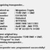 Tmpro SW 187 - Key copier onto TS48 / CN6 / KD48 transponde